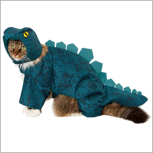 Stegosaurus Dinosaur Cat Costume