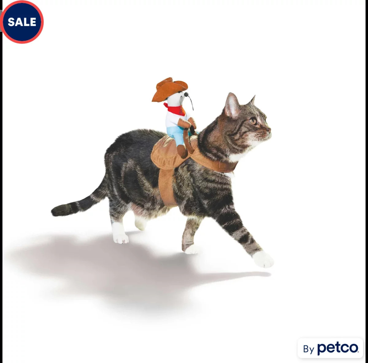 Kitty-Up Cowboy Cat Harness Costume