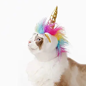 Caticorn Cat Costume Headpiece