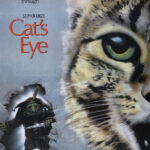 Cat's Eye movie poster featuring a cat's eye and tagline