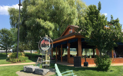 The Oasis at Hazlitt 1852 Vineyards built in 2013, enhancing visitor experience