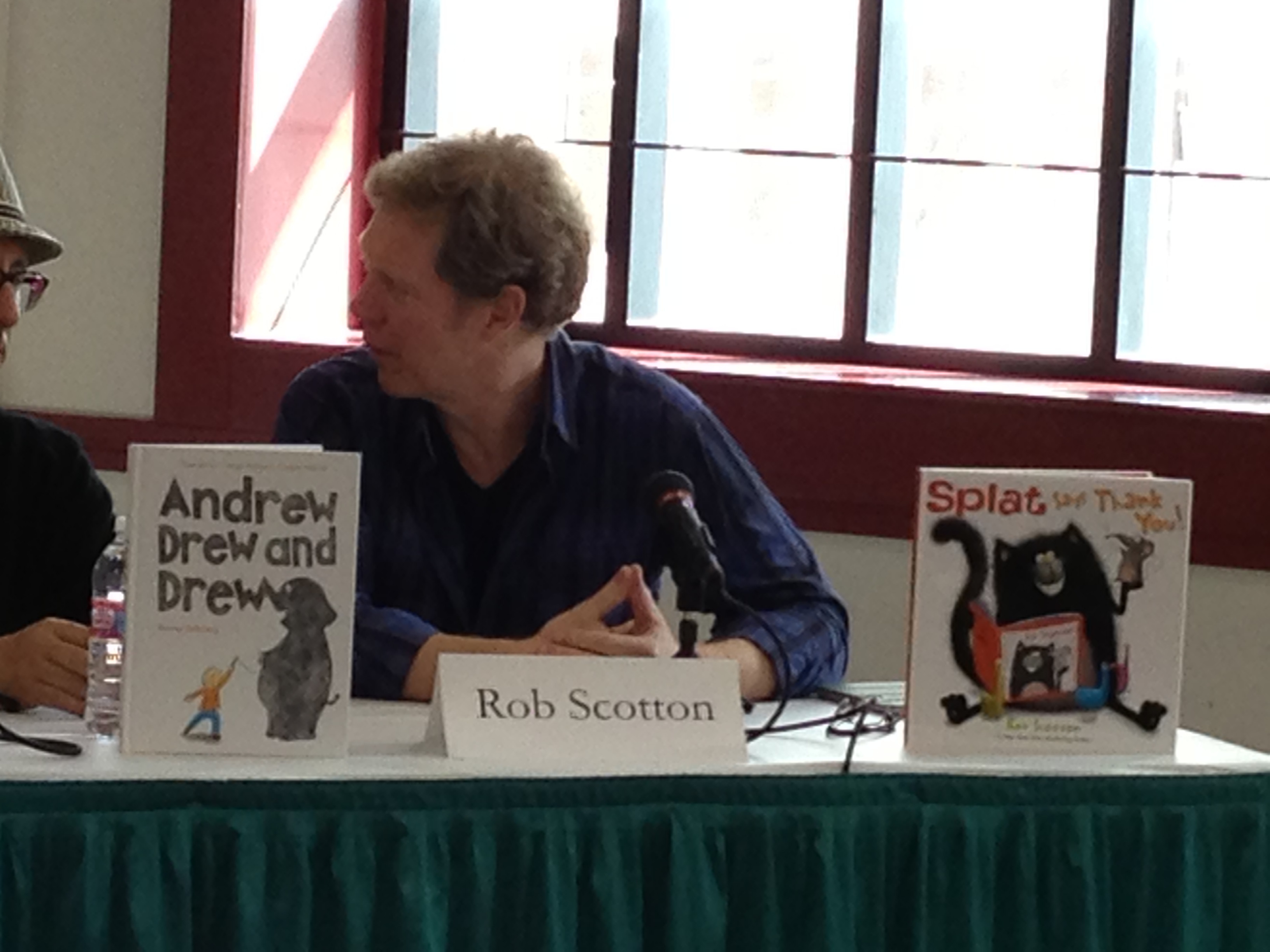Rob Scotton, author of Splat the Cat picture books