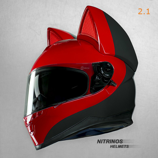 Neko Helmet Two-Color Design