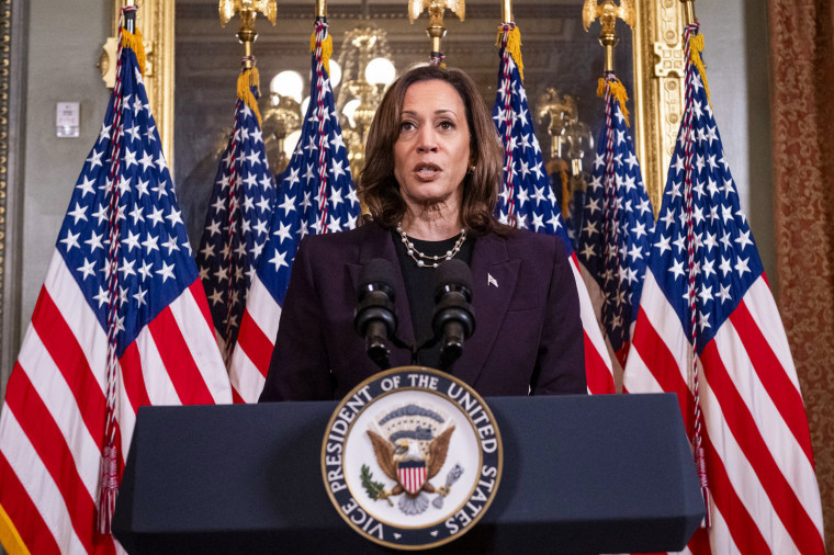 Kamala Harris in Washington on Thursday.