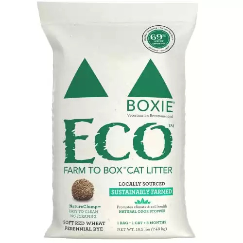 Boxiecat Eco Farm to Box Ultra Sustainable Cat Litter -Scent Free-