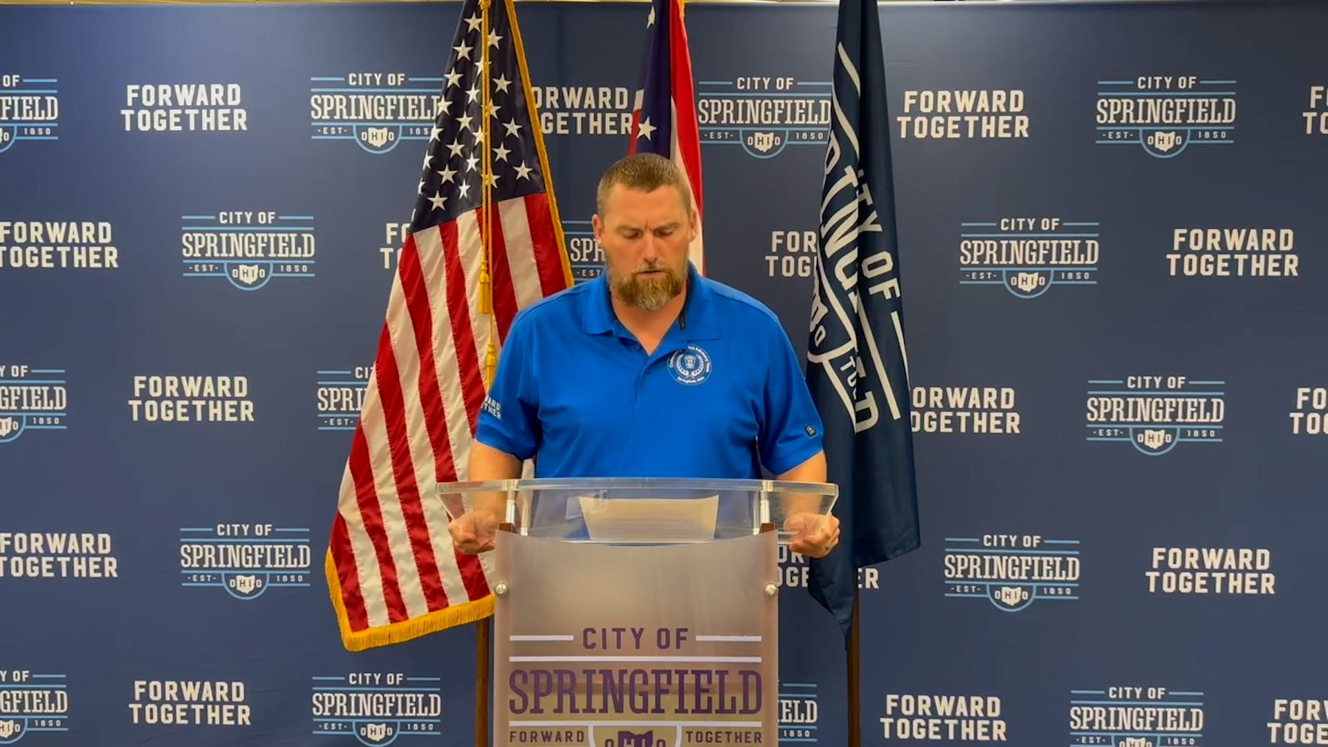 Springfield City Manager Bryan Heck Denounces False Claims About Haitian Immigrants