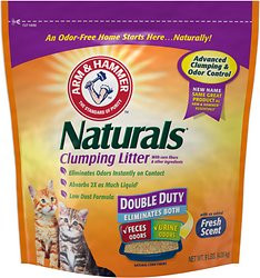 Arm &amp; Hammer Naturals Multi-Cat Clumping Corn Cat Litter bag