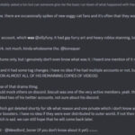 Discord screenshots evidence of Soggy Cat ownership by deleted user sillyfuny