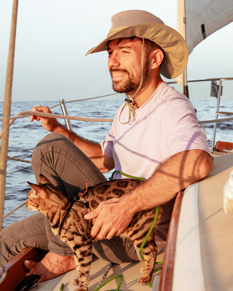 Sailing with a Bengal Cat