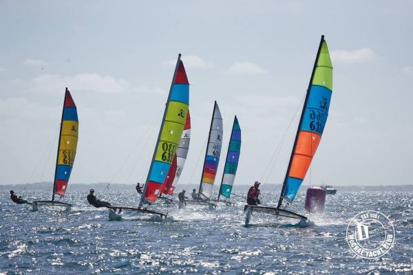 Australian Hobie Series 2 catamaran racing event