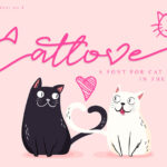 Catlove Font Example