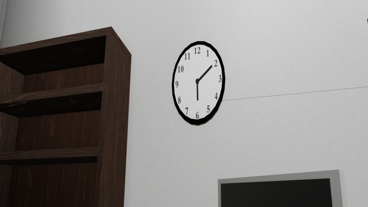 Finding numbers 2 and 6 from the clock in the Tenth Room of Escape Room Roblox