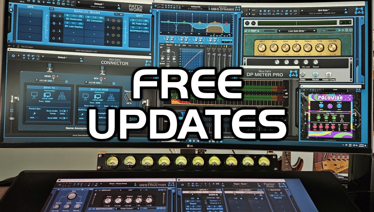 Blue Cat Audio plugins with HiDPI display support update