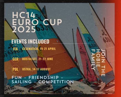 Hobie Cat 14 Euro Cup event advertisement