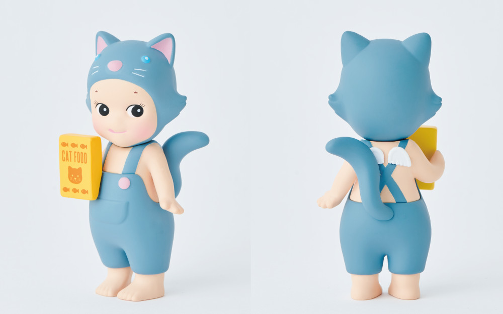 Sonny Angel Bluish Gray Cat Life Figure