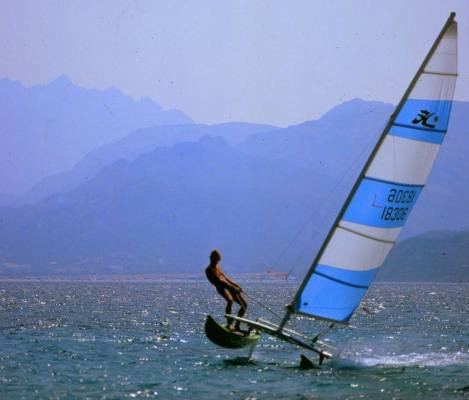 Memorial image of Hobie Cat legend John Dinsdale