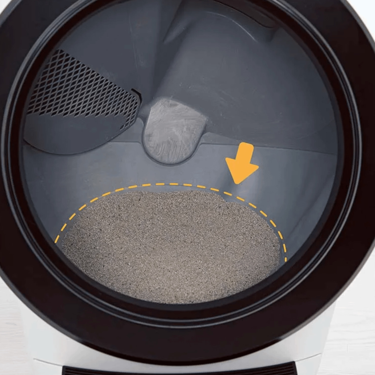 how much litter in Litter-Robot 4