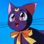 Luna the wise mentor from Sailor Moon anime