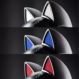 Neko Helmet Ear Grille Color Options