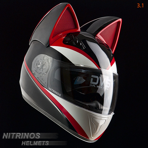 Neko Helmet Tri-Color Design