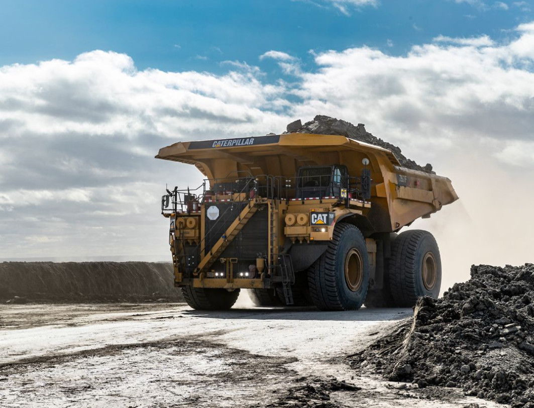 CAT equipment in mining industry