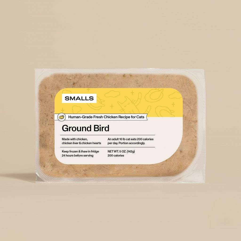 Smalls Ground Bird High-Calorie Cat Food Packet