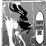 Flash God Black Cat Warrior Princess Yoruichi in Bleach manga chapter